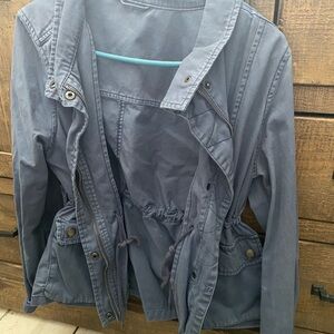 Zara Women's Utility Jacket in Slate Gray